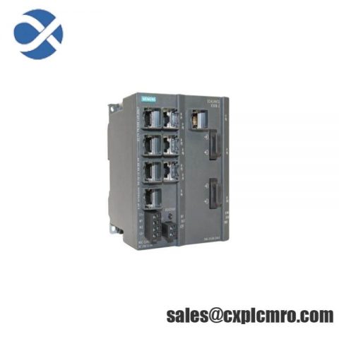 SIEMENS SCALANCE X308-2 | Managed Plus IE Switch, 2X 1000Mbps MM SC Ports & 1X 10/100/1000Mbps + 7X 10/100Mbps RJ45 Ports