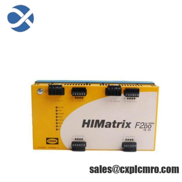 HIMA Himatrix F2DO1601 Power Supply Module, Compact & Efficient Control Solution