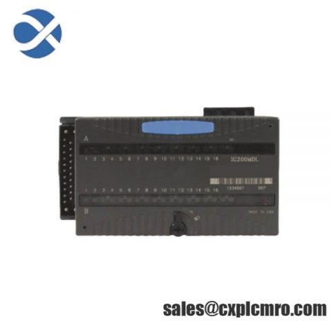 GE IC200MDL640 - High-Performance Logic Input Module