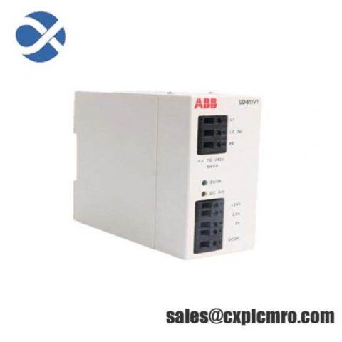 ABB SD811v1 POWER SUPPLY - Industrial Control Module, High Efficiency & Reliability