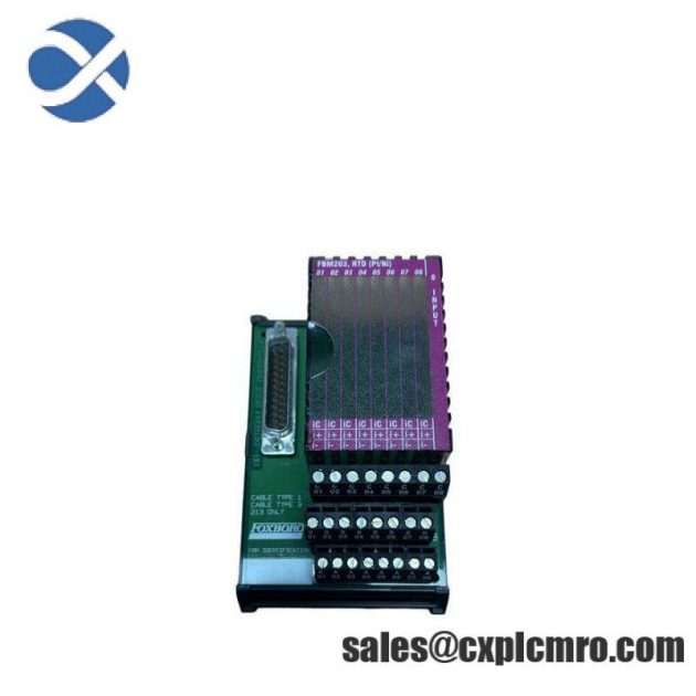 FOXBORO P0961BD-GW30B - High Performance Control Module for Industrial Automation