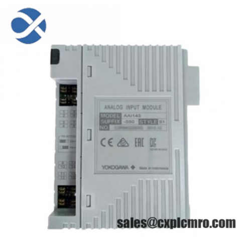 Yokogawa AAI143-S53/K4A00 Analog Input Module: Precision Control in Industrial Automation